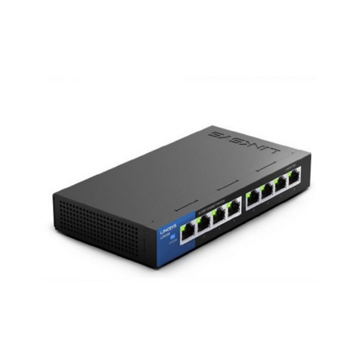 링크시스 lgs108 8포트 스위치허브 Linksys 기가비트 1000Mbps, LGS108, 1개