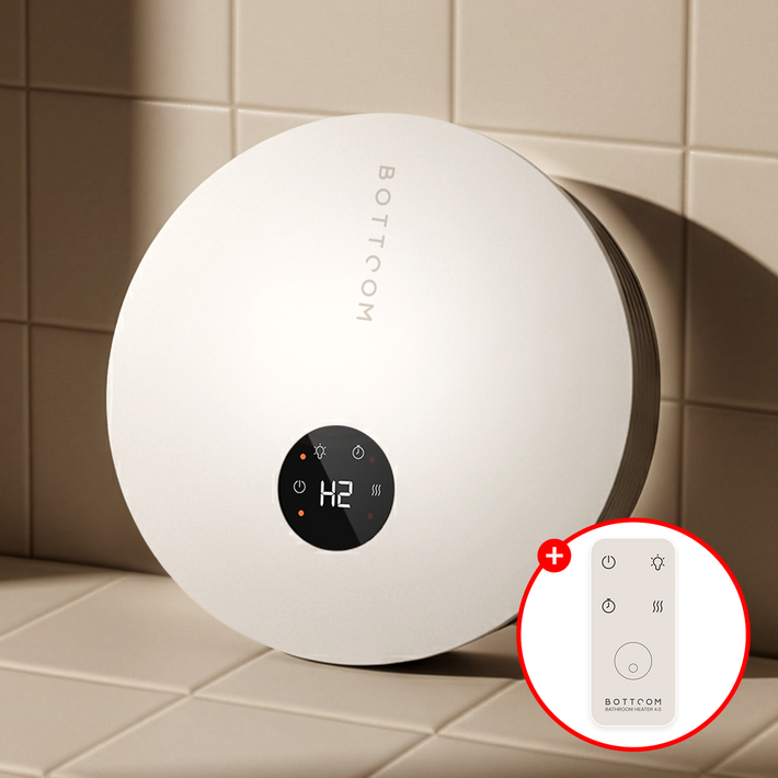 바툼 욕실온풍기 4.0 PTC 벽걸이 난방기, 샌드베이지