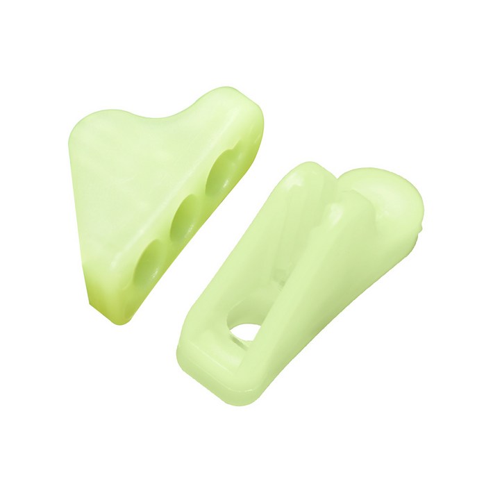 BUCK703 초특가 SALE 야광삼각 스토퍼 2P 텐트 타프 그늘막 캠핑로프 캠핑스토퍼 단조팩 캠핑용품