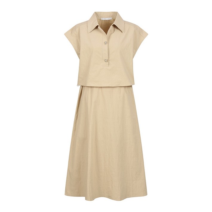 코인코즈 린넨 반팔 투피스형 원피스DW4MO328 2084938