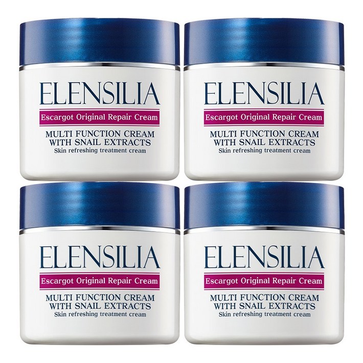 엘렌실라 에스카르고 오리지날 슈퍼리페어 크림, 50g, 4개