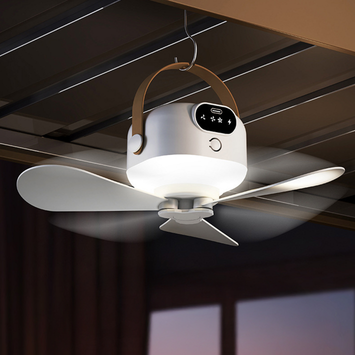 홈앤스테이 캠핑 실링팬 무선 충전식 대용량 타프팬, DS001