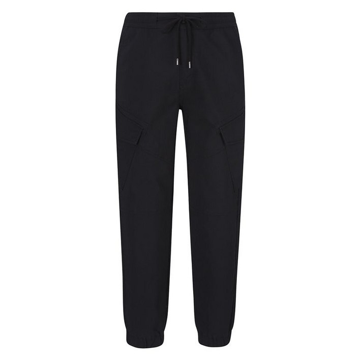 버커루 남성 이중지 카고 조거 밴딩 팬츠 B225Z5479P