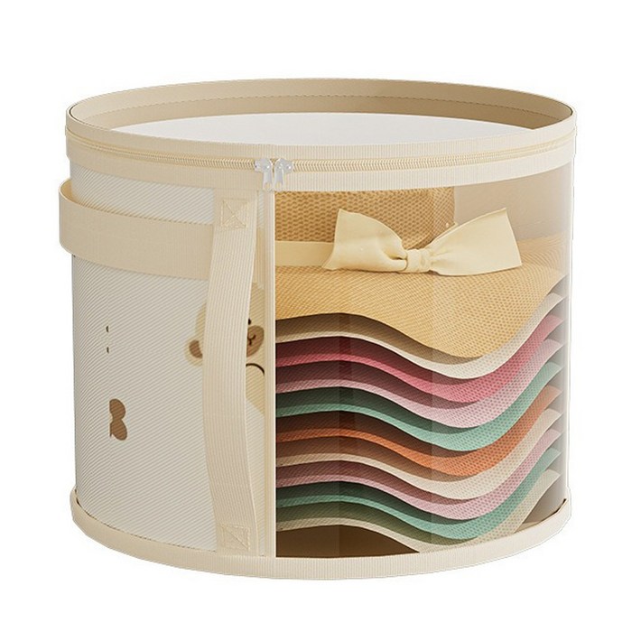 드리숲 대형 챙있는 모자 수납 보관함 적층형