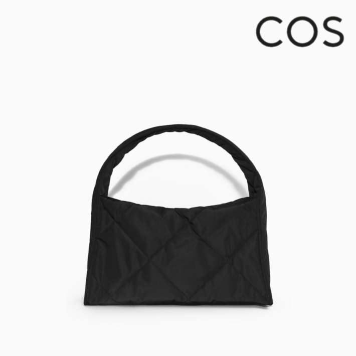 정품 COS 코스 다이아몬드 퀼티드 핸드백  퀼팅 미니백 식빵백