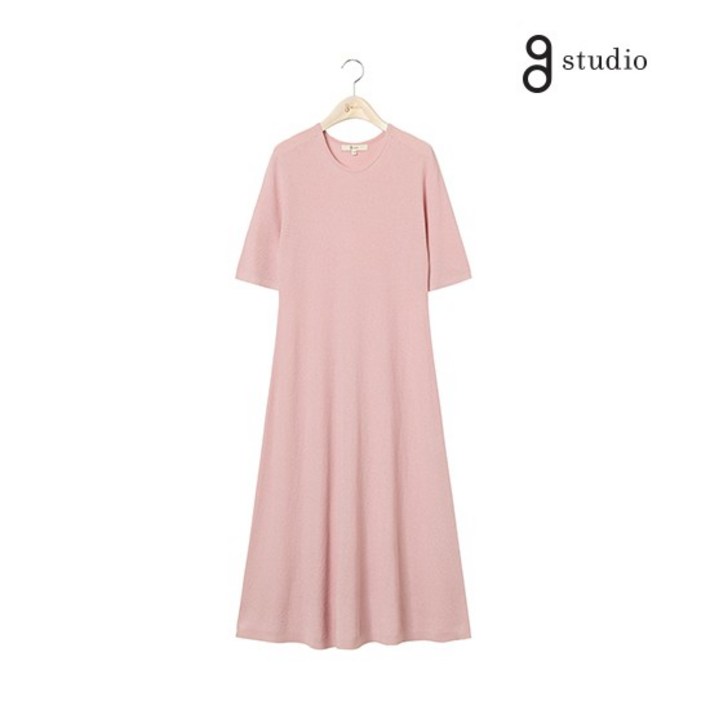 지스튜디오 25SS 썸머 홀가먼트 니트 원피스