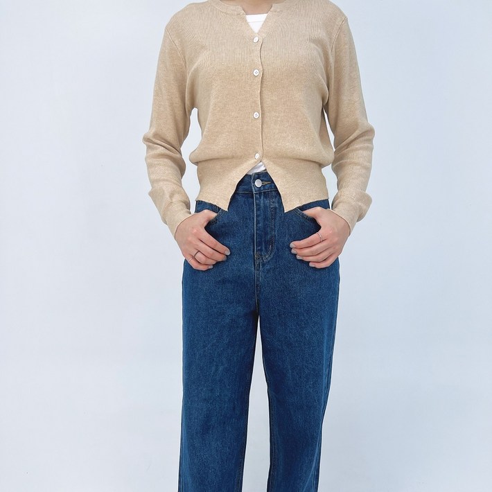 여성 니트 가디건 부드러운 가을 간절기 가디건 6가지 색상