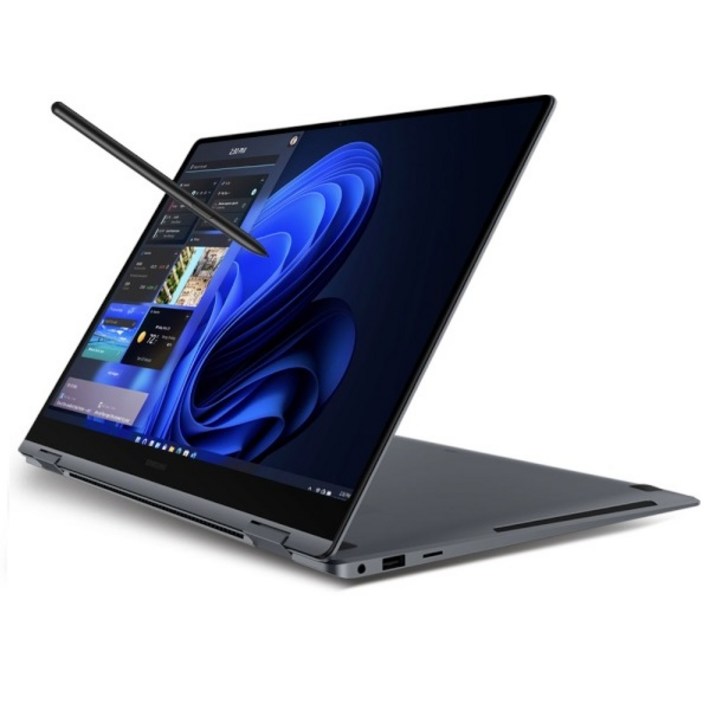 삼성전자 갤럭시북4 프로360 NT960QGKK71A 패드 증정 및 포토리뷰, 문스톤 그레이, NT960QGKK71A, 2TB, 16GB, WIN11 Home