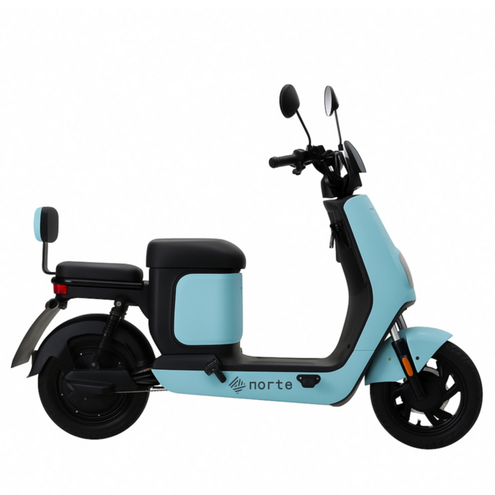 노르테 전동 스쿠터 전기 바이크 성인용 출퇴근 자토바이 미니벨로 오토바이
