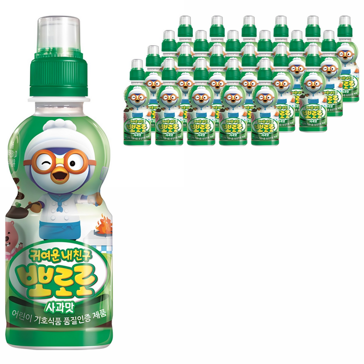 팔도 뽀로로 사과맛 어린이음료 235ml