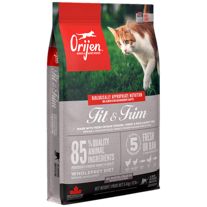 오리젠 고양이 사료 피트앤트림 캣  저알러지, 면역력강화, 다이어트중성화, 식욕증진기호성, 체중유지