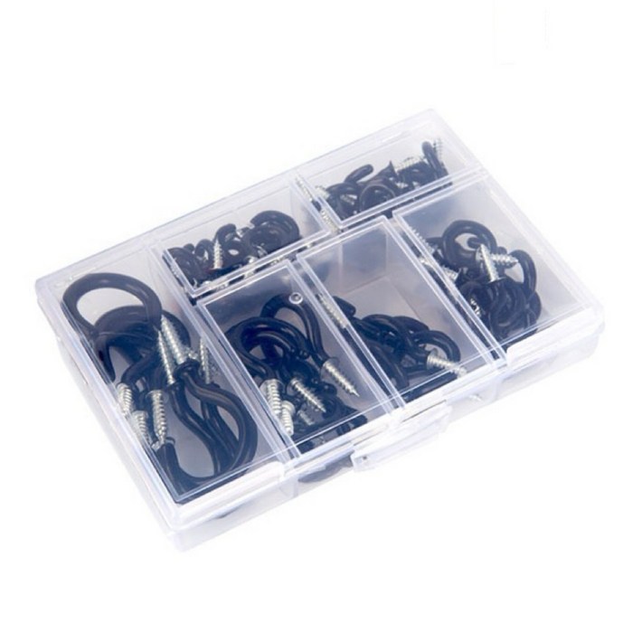 인테리어 물음표 데크팩 나사고리 천장 후크 고리, 1개