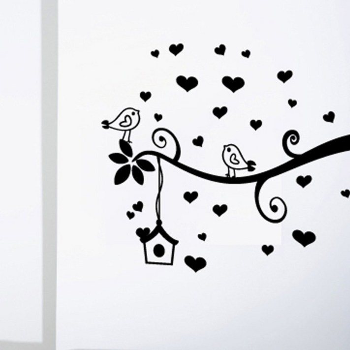 홈코디 사랑스런 새들 소형 B타입 포인트 스티커