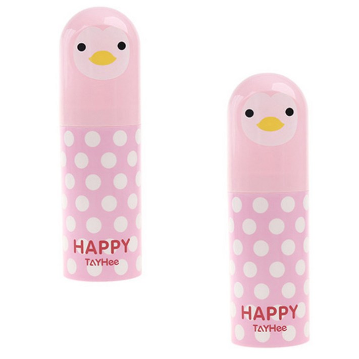 더자카 펭귄 휴대용 칫솔케이스