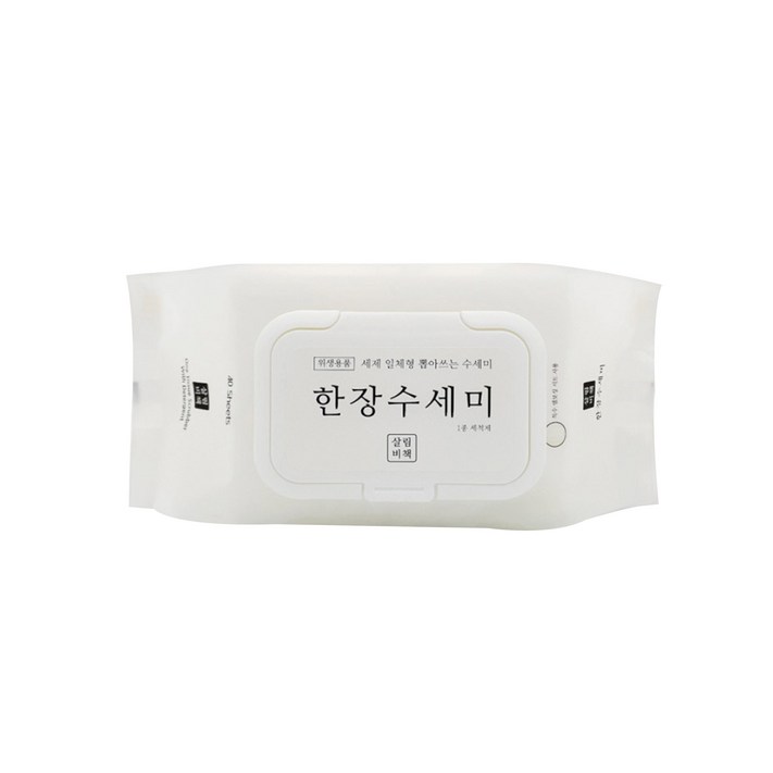 살림비책 일회용 뽑아쓰는 세제일체형 한장수세미 40p 살림비책 일회용 뽑아쓰는 세제일체형 한장수세미 40p