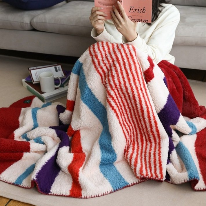 오리고 플리스 블랭킷