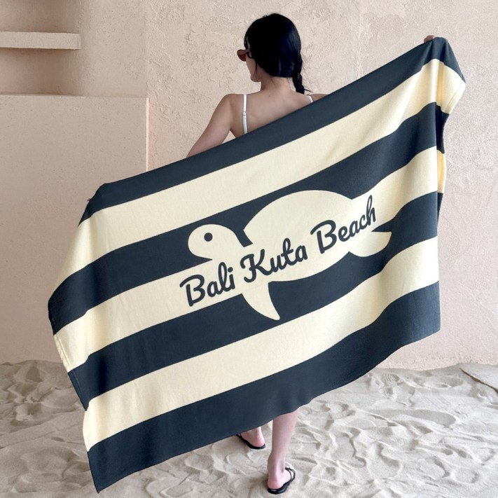 리드홈 써니코스트 부드러운 특대형 비치타올 남녀공용 180x100cm