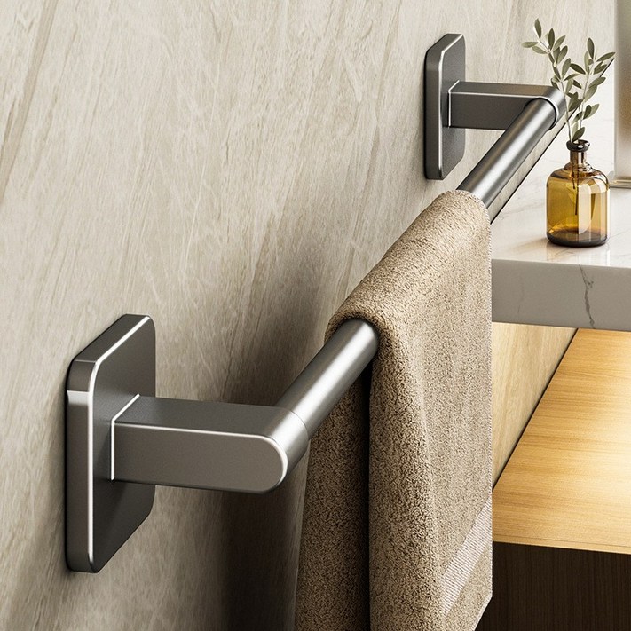 MR.LEE 엄선 수건 걸이 타올 걸이 튼튼한 무타공 욕실 화장실 주방 수건 걸이 화장실 수건거치대