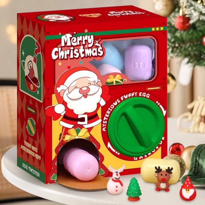 2025 크리스마스 뽑기 상자 선물 장난감 랜덤 가챠