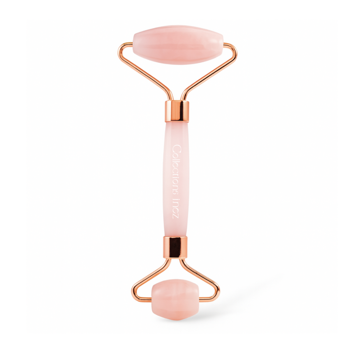 이네즈 로즈쿼츠 괄사 얼굴 마사지 기구 페이스롤러 괄사, 로즈쿼츠페이스롤러, 1개