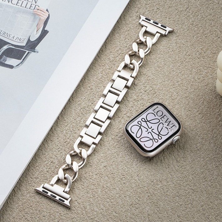 샤오미 레드미5 메탈 스트랩 체인 금속 브레이 슬림 마그네틱 자석 밴드