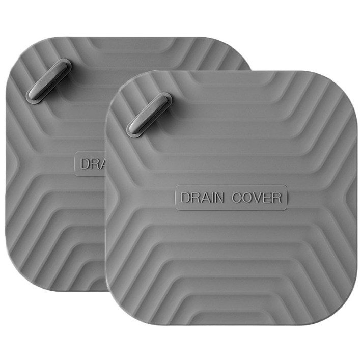 아거샵 11 화장실 하수구 덮개 욕실하수구덮개 고무판 냄새차단 그레이