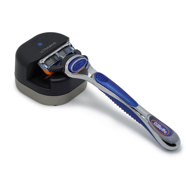 울트라웨이브 UV C LED 무선 면도기 살균기 블랙 RS01