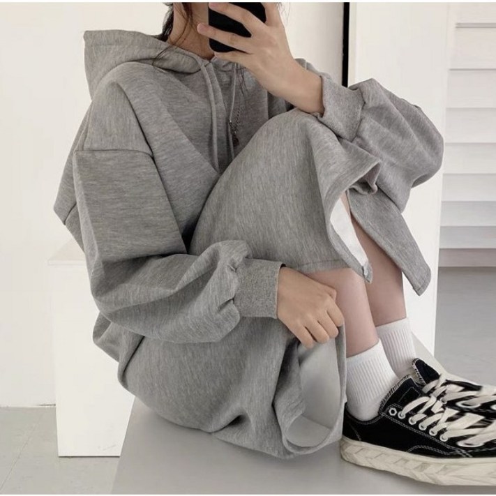 꿍뚱이네 여성 후드 원피스