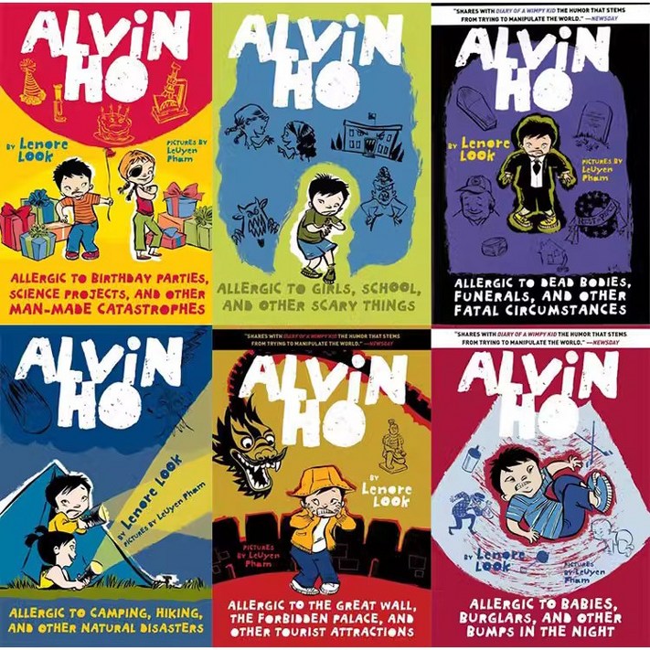 영스텝북 앨빈호 시리즈 6권 세트 영어원서 Alvin Ho 음원제공