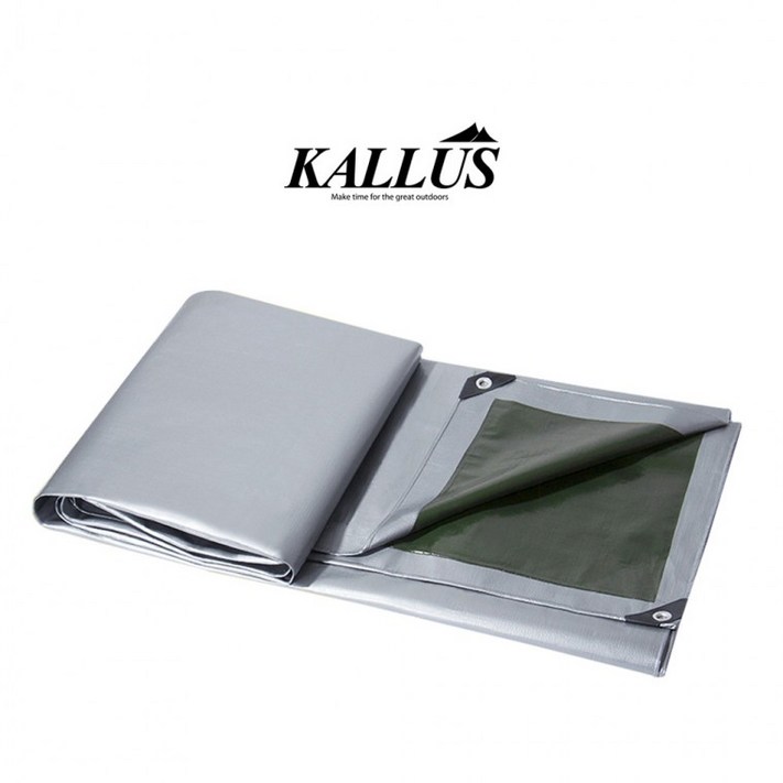 캠프21 타포린 양면코팅 최고급 방수포 4 X 4m 스트링 증정