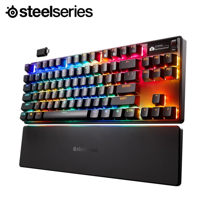 스틸시리즈 APEX PRO TKL WL GEN3 WL US 자석축 기계식 무선 게이밍 키보드  공식 판매점