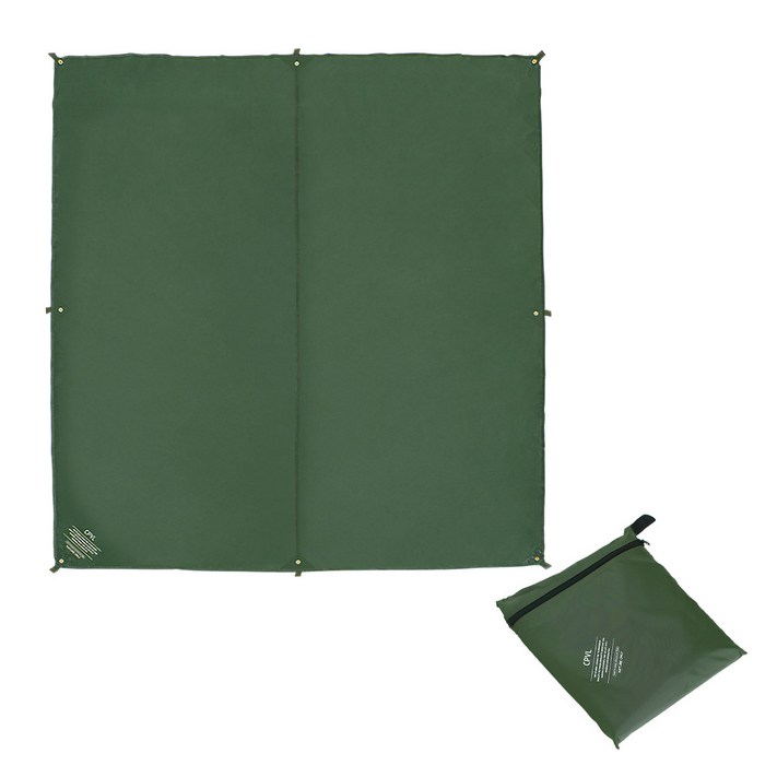 캠프빌리지 다용도 캠핑 내수압 4000 방수매트 그라운드시트  전용 수납가방