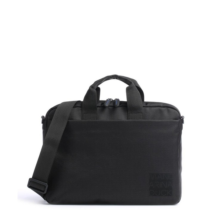 만다리나 덕 Mandarina Duck 지구 노트북 가방 13 인치 폴리에스테르 무연탄 브리프케이스 서류가방 177259