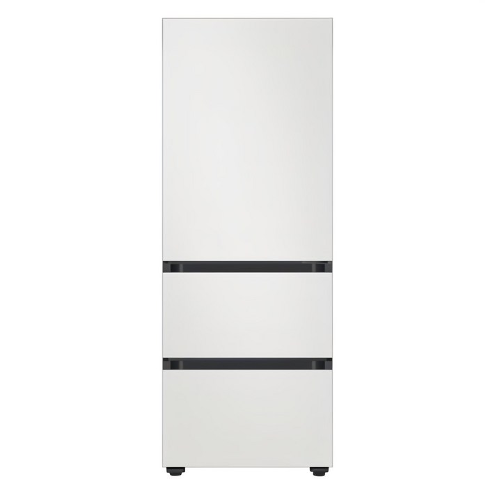 색상선택형 삼성전자 비스포크 313L 스탠드형 3도어 김치냉장고 김치플러스 키친핏 방문설치