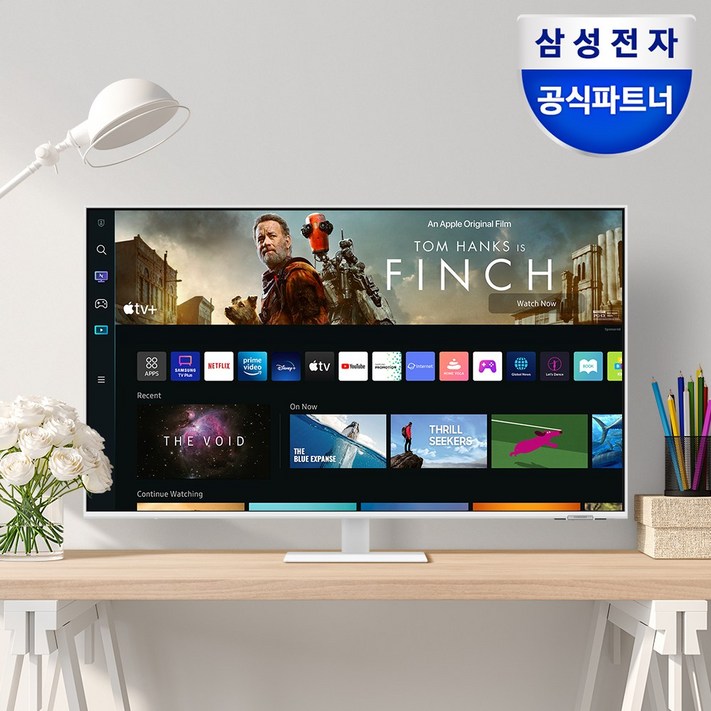 삼성전자 스마트모니터 M7 S43DM701 화이트 107.9cm 4K UHD, 107.9cm, S43DM701 삼성전자 스마트모니터 M7 S43DM701 화이트 107.9cm 4K UHD, 107.9cm, S43DM701