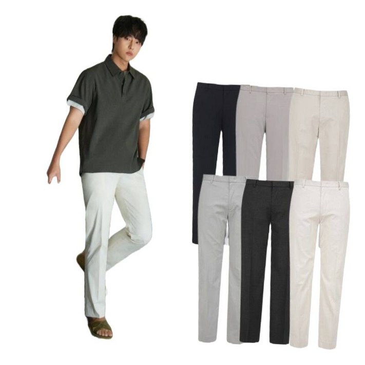 지오지아 21컬러 SS 여름 팬츠 모음ADF2PP19