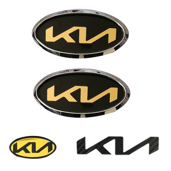 골드 기아 엠블럼 22 소렌토 카니발 K7 K5 K3 K9 셀토스, 더뉴레이2017