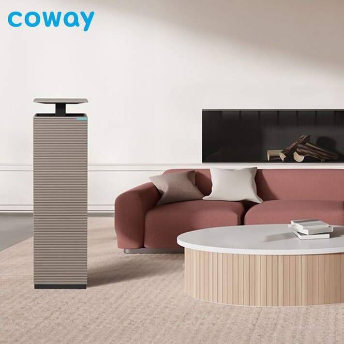 코웨이 노블 공기청정기2 100㎡ AP3024H  30평형무료방문설치1년무상관리, 샌드베이지