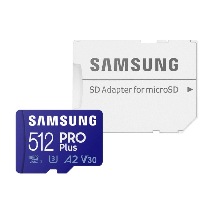삼성전자 MicroSD카드 PRO PLUS 512GB MBMD512SAKR, 512GB