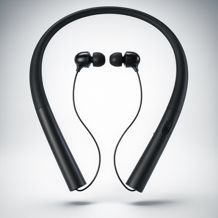 삼성 엘지 호환 넥밴드 목걸이형 블루투스 이어폰