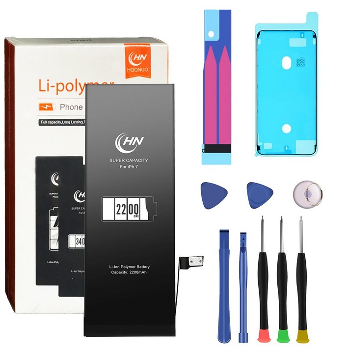 아이폰배터리 아이폰7배터리 대용량 교체 수리용 부품 iPhone7Battery 1960mAh,2200mAh