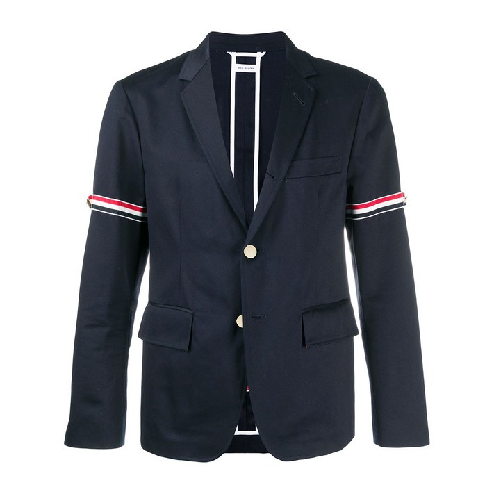 톰 브라운 암밴드 디테일 블레이저