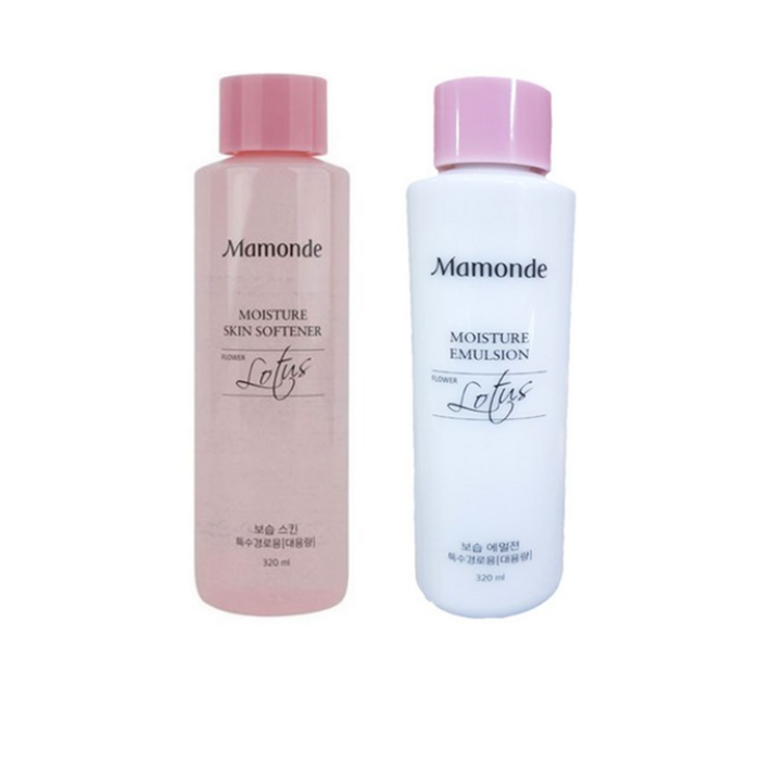 마몽드 모이스처 스킨 소프너 320ml  모이스처 에멀젼 320ml 세트