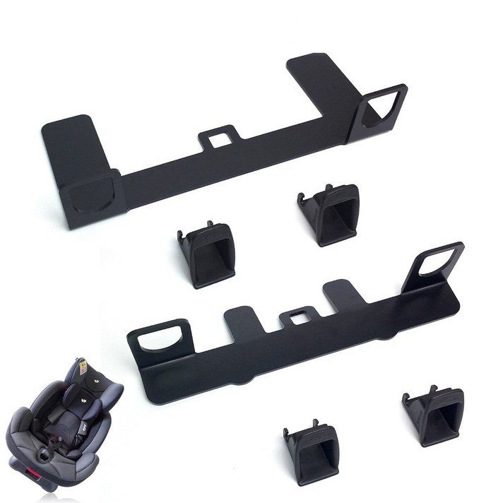 아이소픽스브라켓 아이소픽스 브라켓 ISOFIX 인터페이스 래치벨트 테더벨트 카시트안전장치, 1개, 아이소픽스 브라켓 B타입