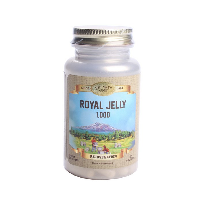 프리미어원 로열 젤리 1000 캡슐, 60개입, 1개