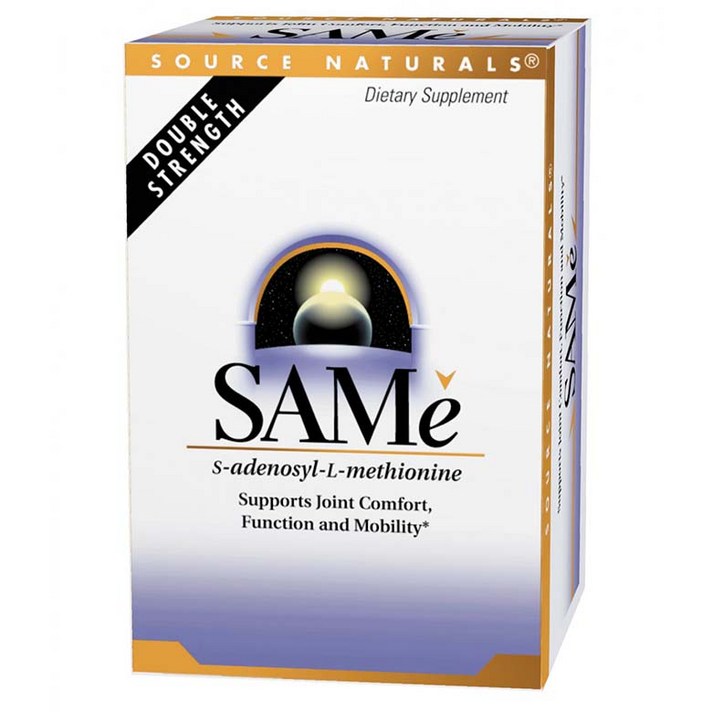 Source Naturals SAMe 400mg 타블렛, 30개입, 1개