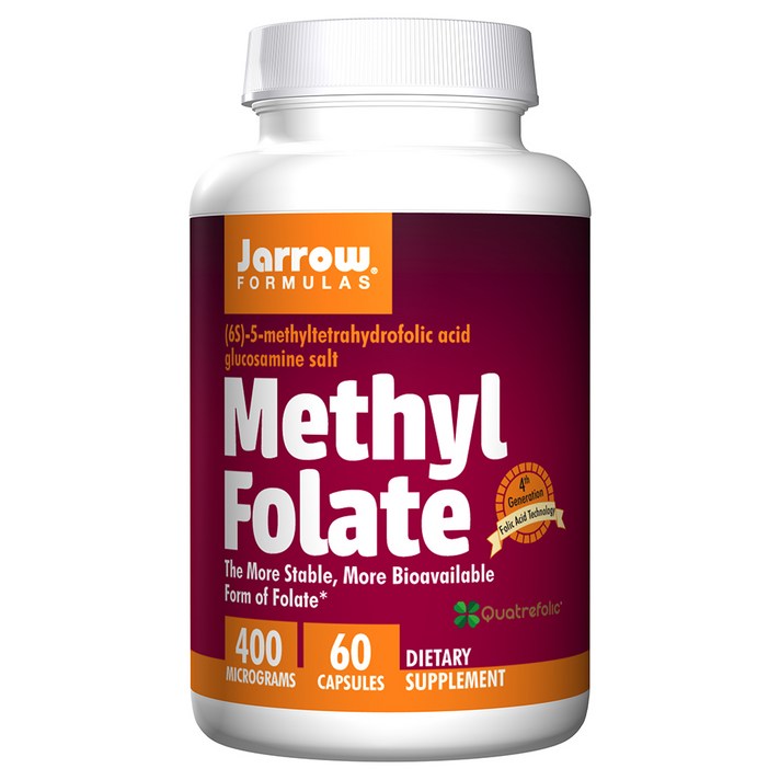 재로우 메틸 엽산 400mcg 캡슐, 60개입, 1개