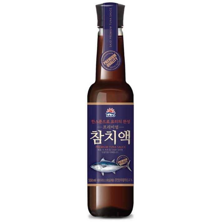 사조 프리미엄 참치액, 550ml, 1개