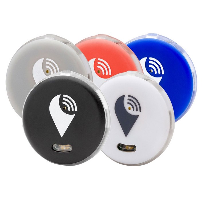 TrackR pixel 스마트 블루투스 분실방지용 위치알림장치 5p, 블랙, 화이트, 실버, 레드, 블루, 1세트