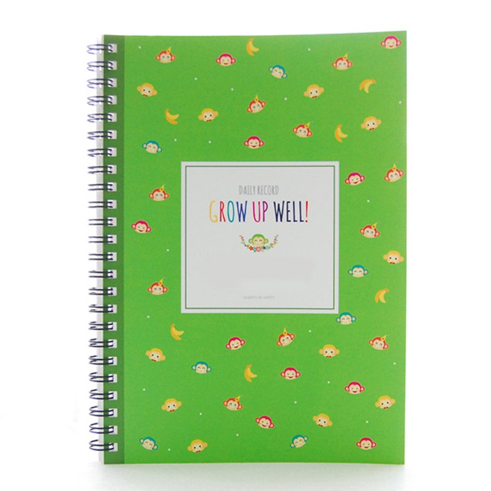 제이밀크 몽키와 바나나파티 수유일지, 그린, 1개